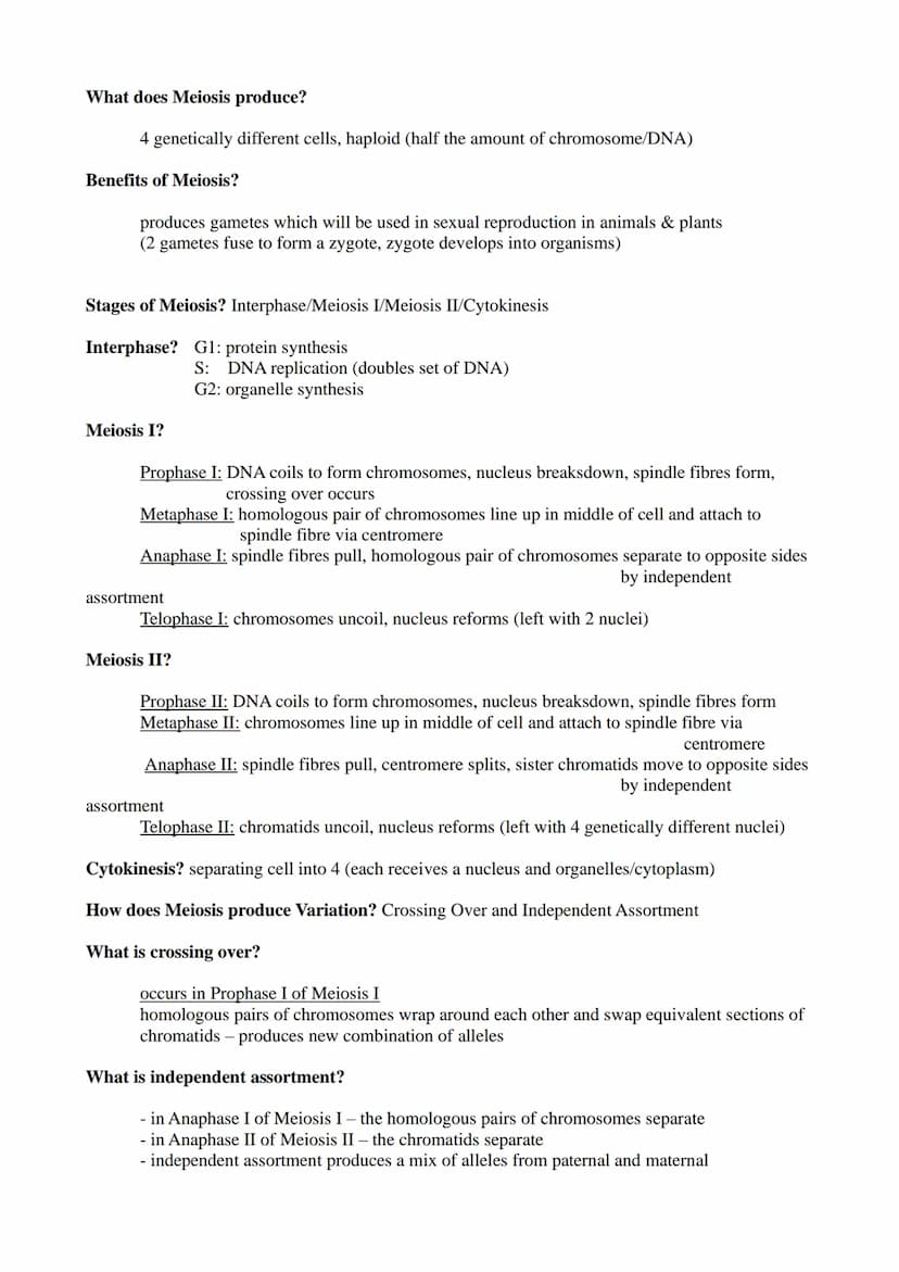 Module 4 (Diversity) Revision Notes
What is Biodiversity?
variety in an ecosystem
variety of habitats and variety of species
What is Species