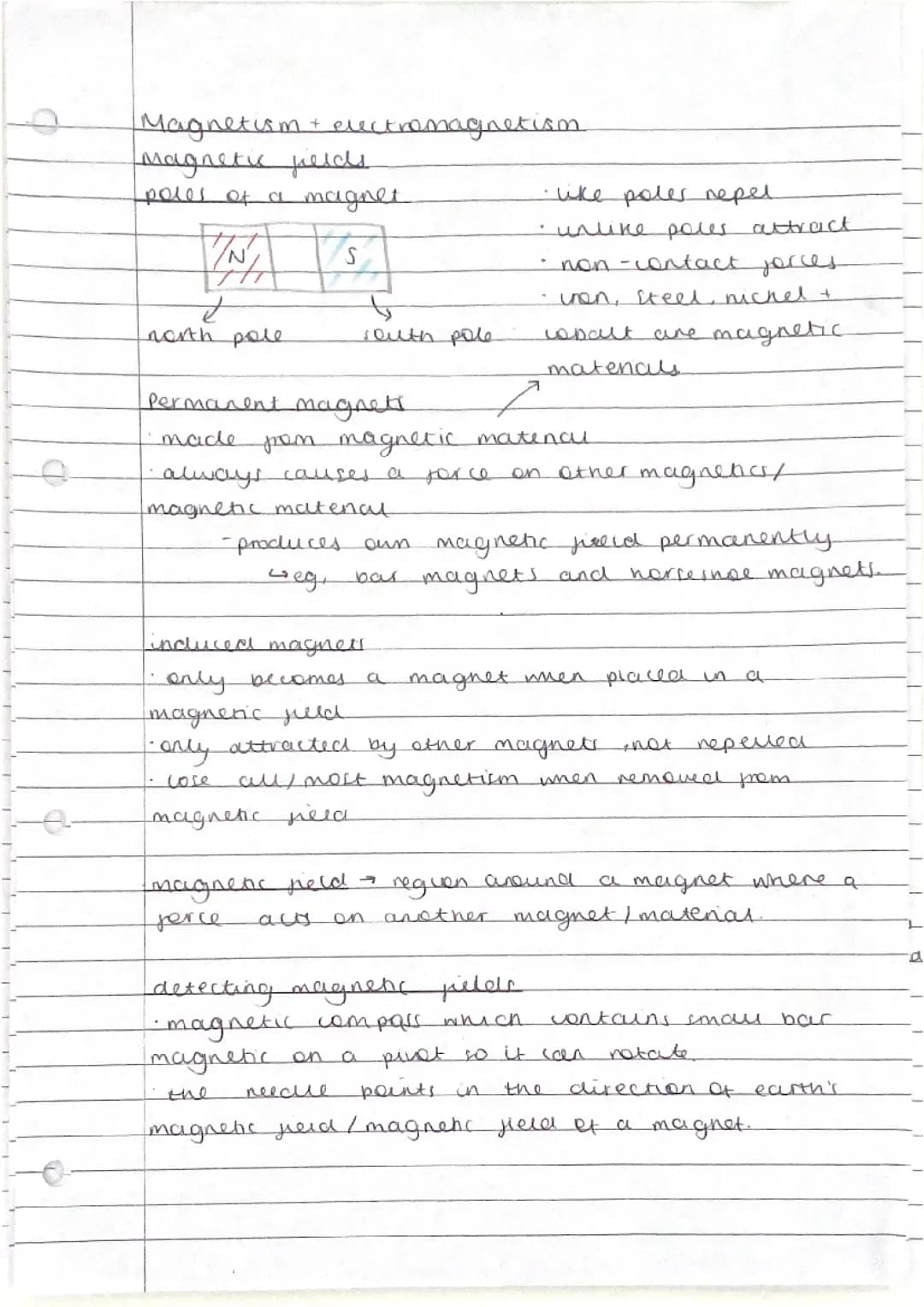 magnets paper 2 physics aqa combined higher 