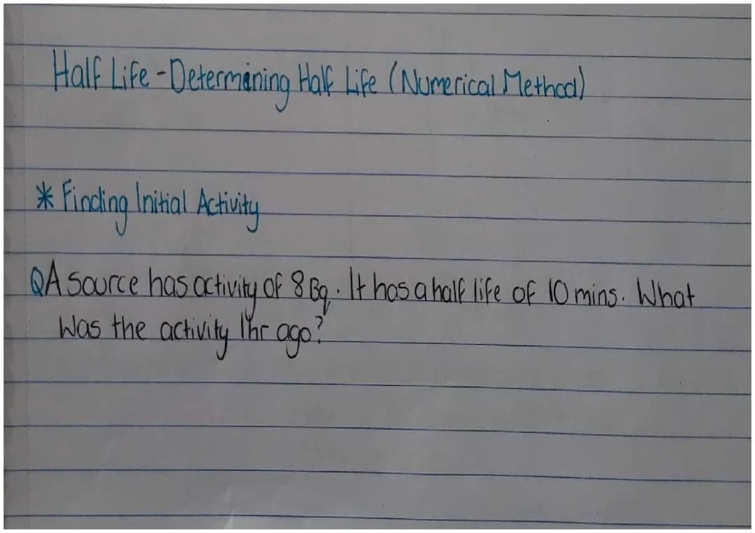 Learn About Half-Life: Graphs, Experiments, and Fun Questions!