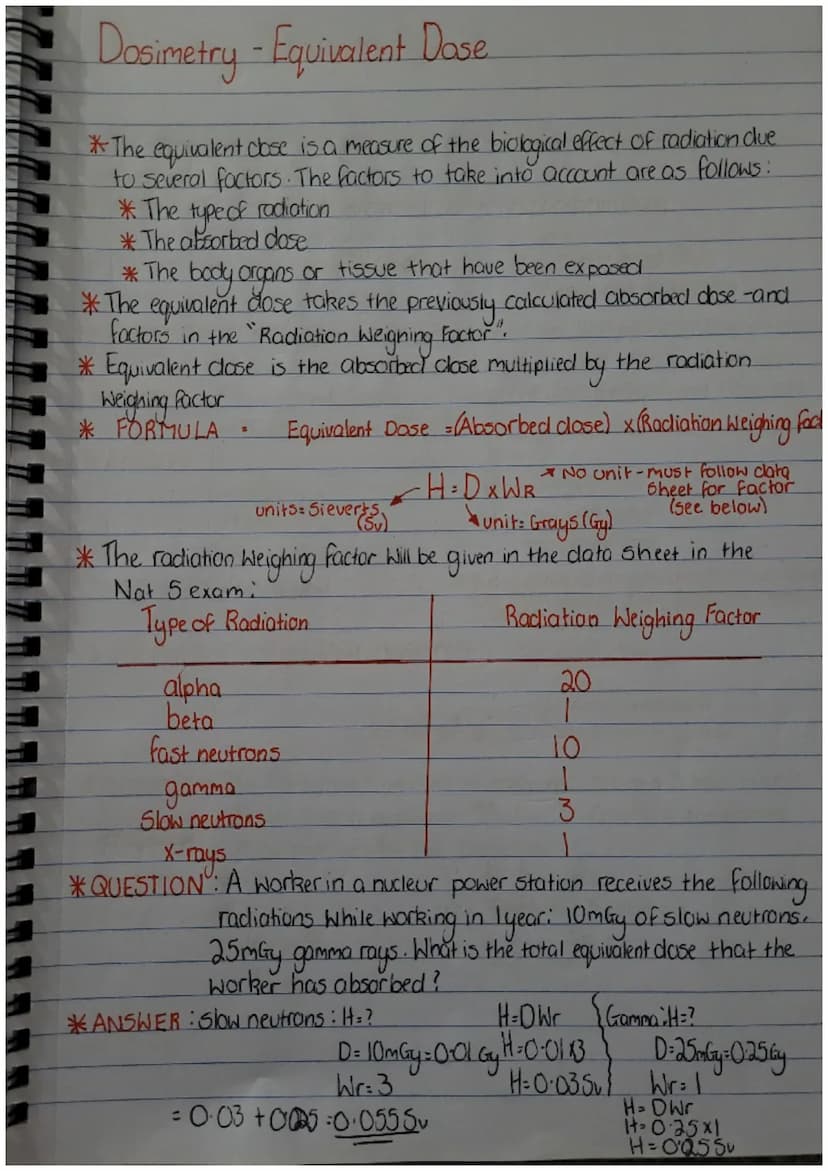Half Life - Determining Half Life (Numerical Method)
* Findling Initial Activity
QA Source has activity of 8 Bg. It has a half life of 10 mi