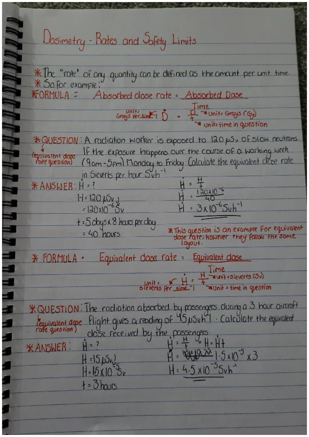 Half Life - Determining Half Life (Numerical Method)
* Findling Initial Activity
QA Source has activity of 8 Bg. It has a half life of 10 mi