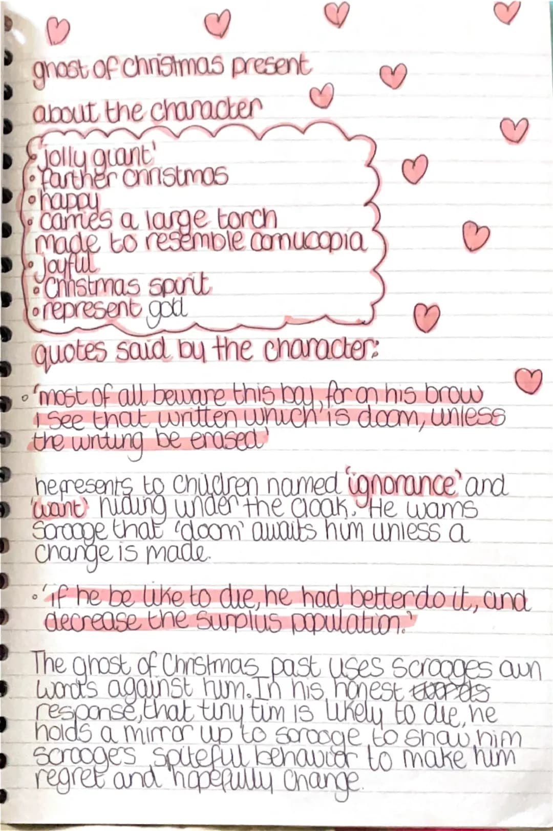 1
•
A Christmas Card Notes
Scrooge:
about the character
• Cold hearted
•'neglected Child
• Solitary as an ouster
• old fashioned
•hates Chri