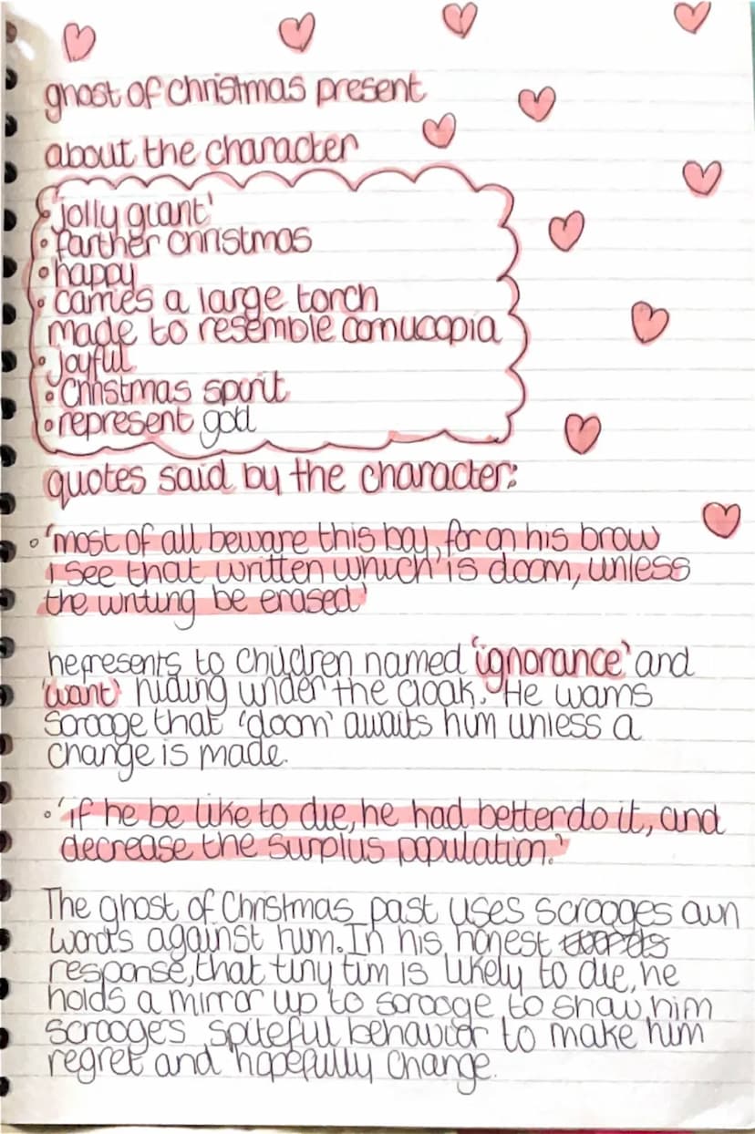 1
•
A Christmas Card Notes
Scrooge:
about the character
• Cold hearted
•'neglected Child
• Solitary as an ouster
• old fashioned
•hates Chri