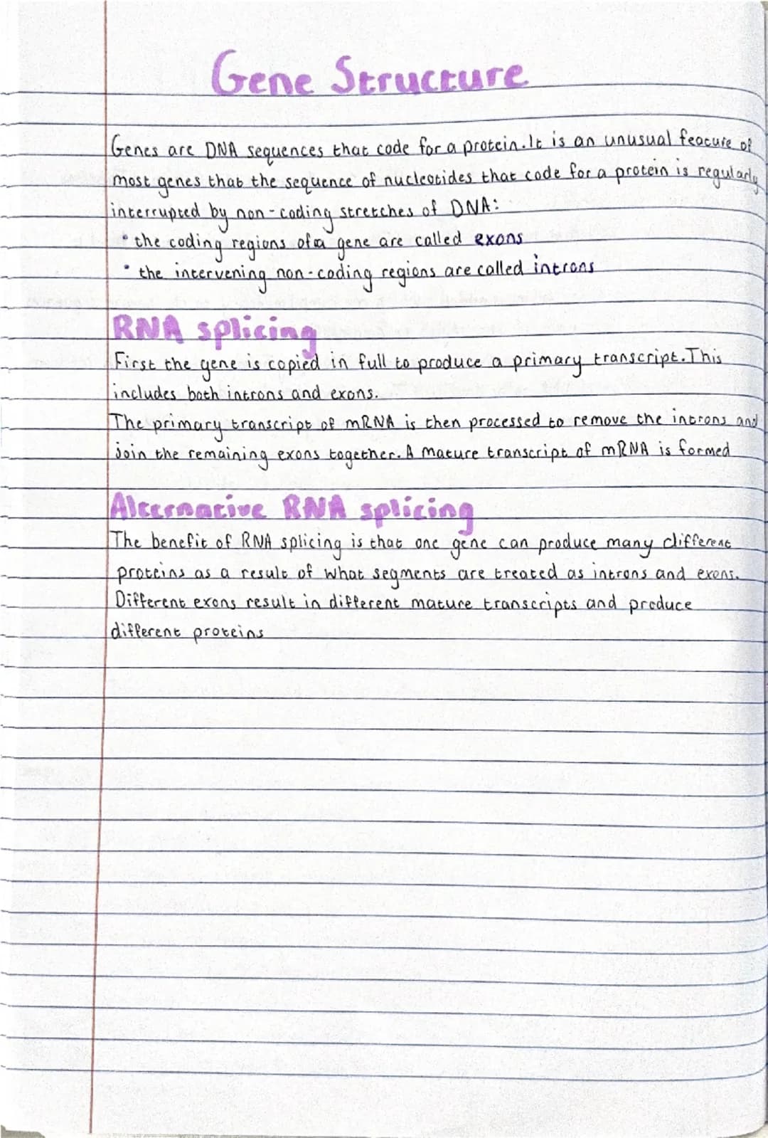 Gene Expression
Protein Synthesis
Gene Expression is the process of using information from
a
gene to synthesise
a protein
A cells
genotype
i