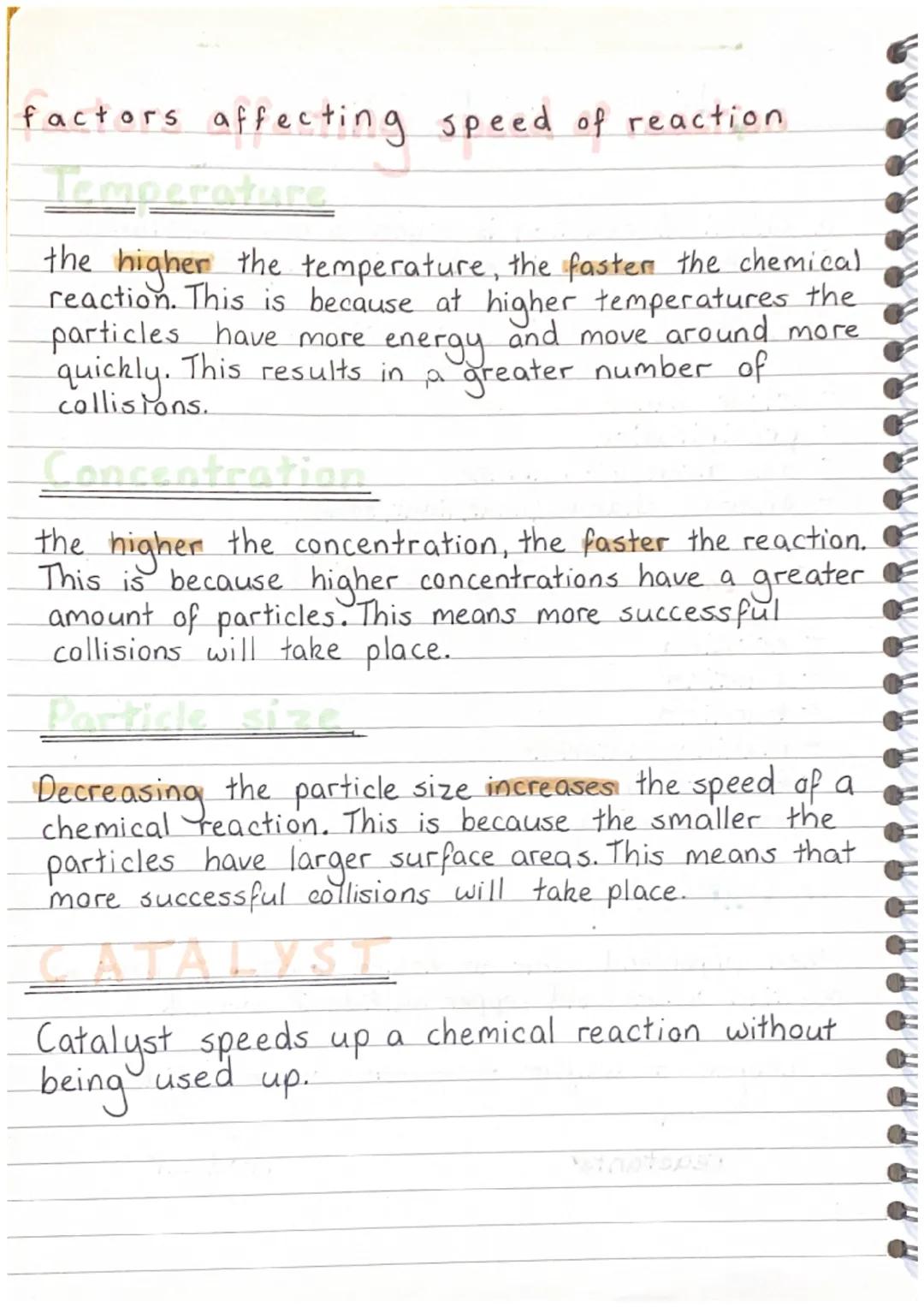 , 
5
# Rates of Reaction

a chemical reaction is when a new substance
is formed and it is not easily reversed and

## signs of a chemical re