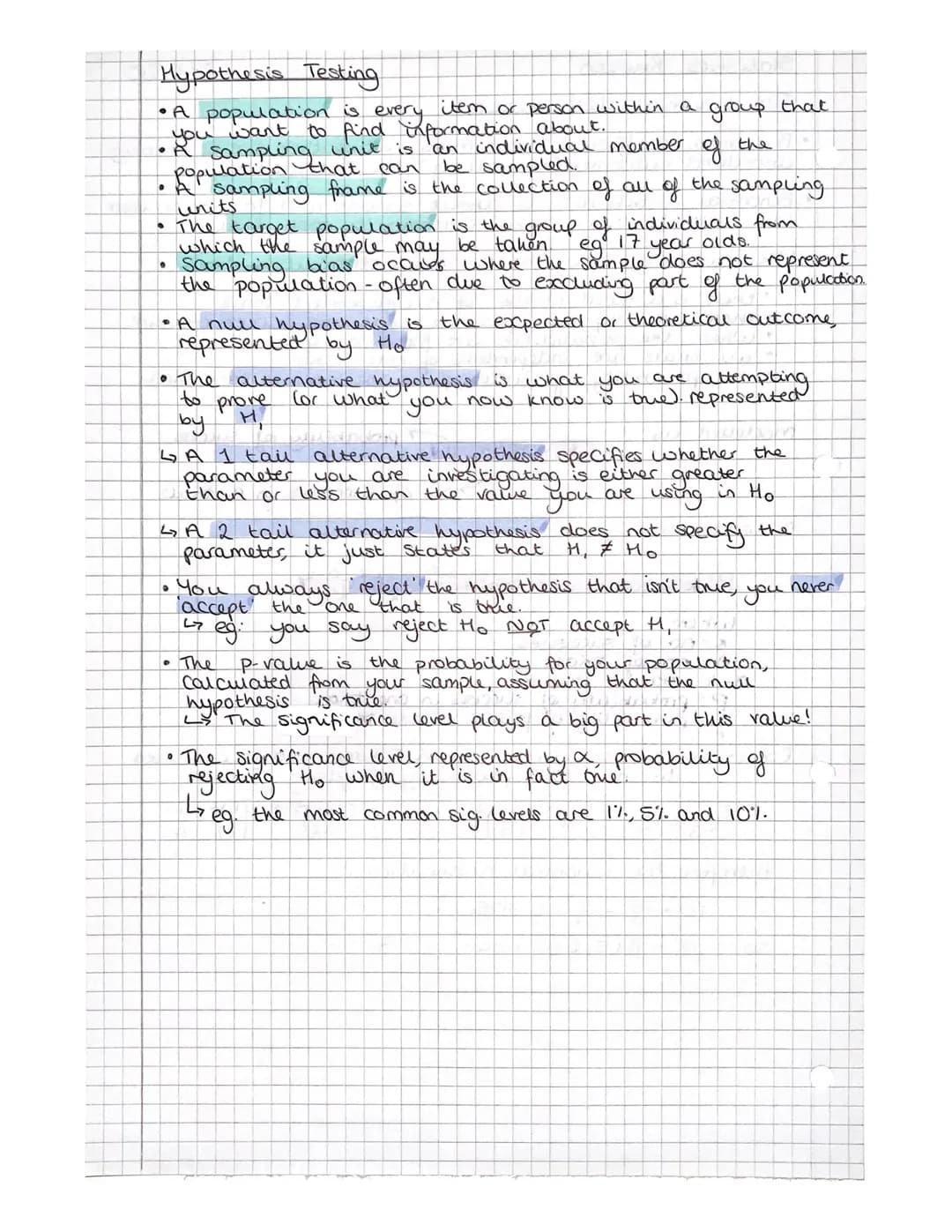 Statistics Revision
The binomial distribution
Binomial coefficient : how many ways there are of choosing
unordered outcomes from all of the 