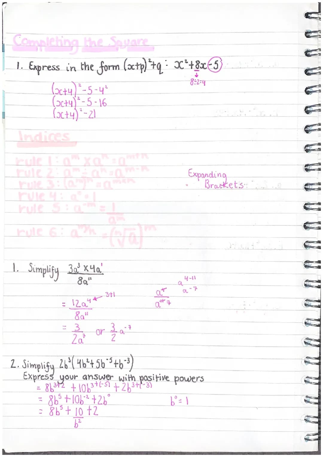 Block I
Exponding Brackets
1. (200-3)²
= (2x-3)(2x-3)
= 2x (2x-3)-3(2x-3)
= 4x² - 6x-60c +9
= 4x²-12x+9
2. (2x₁-1) (2x²-3x-4)
= 20 (2xx²-3xx