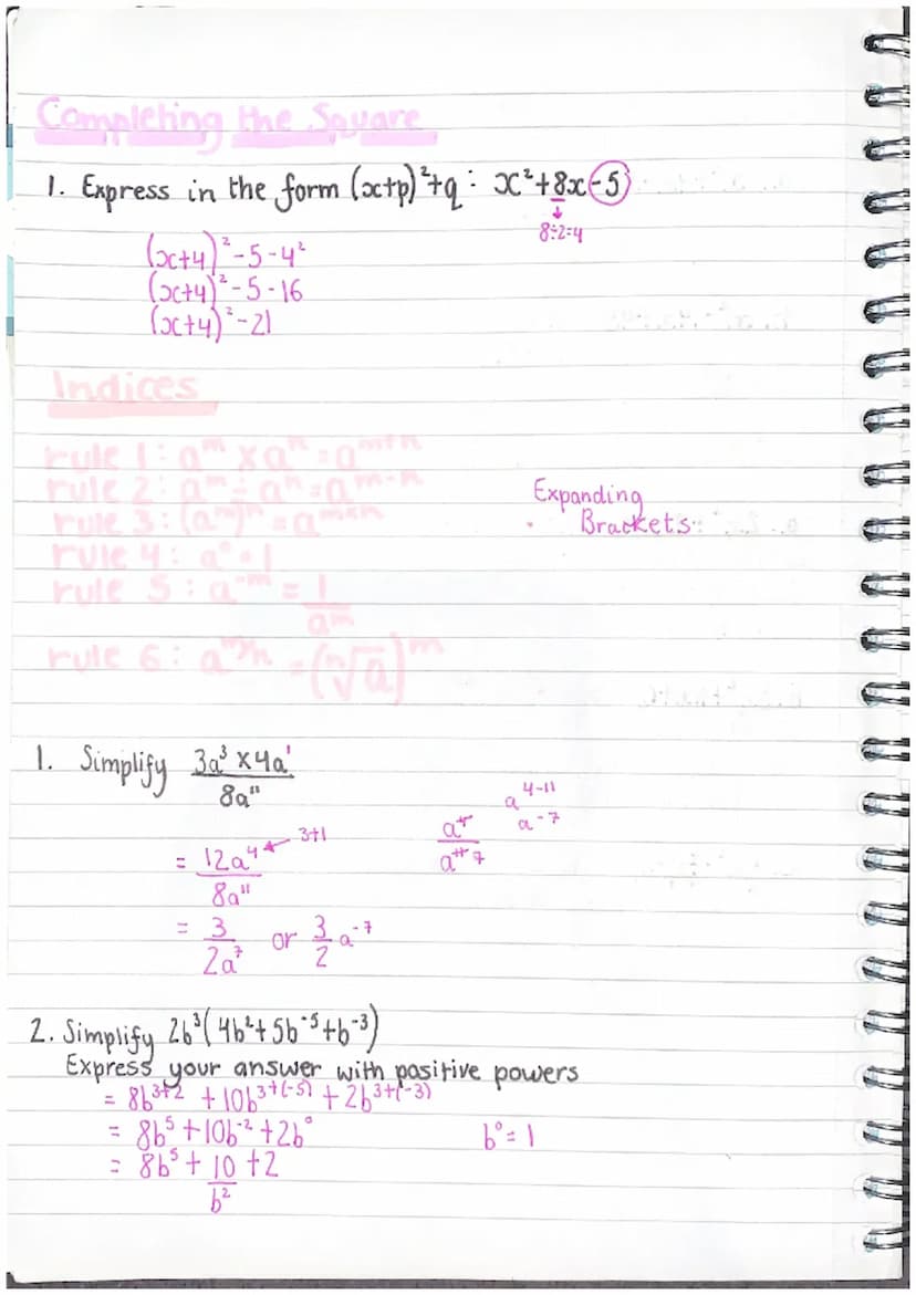 Block I
Exponding Brackets
1. (200-3)²
= (2x-3)(2x-3)
= 2x (2x-3)-3(2x-3)
= 4x² - 6x-60c +9
= 4x²-12x+9
2. (2x₁-1) (2x²-3x-4)
= 20 (2xx²-3xx