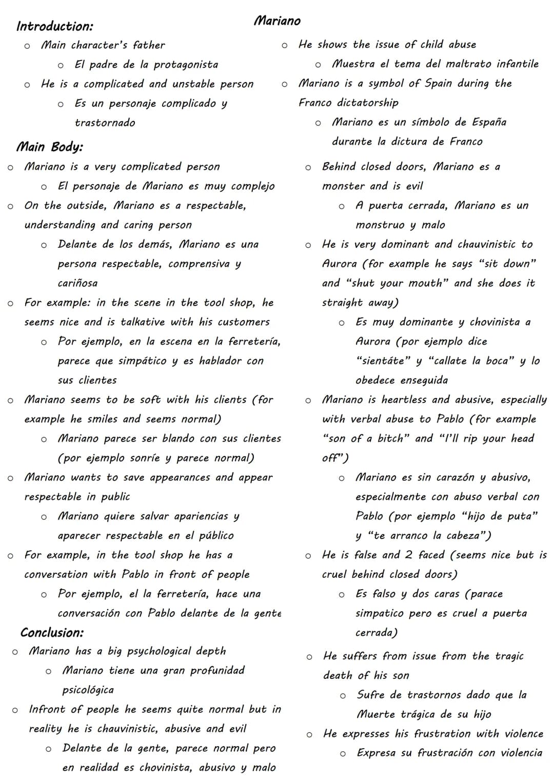 Essay Vocabulary
In this essay I am going to -> En este ensayo, voy a
Concentrates on -> se concentra
At the beginning of -> al principio de