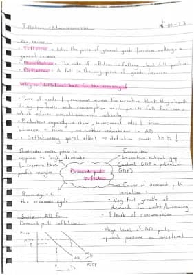 Know Inflation - A Level Economics Notes  thumbnail