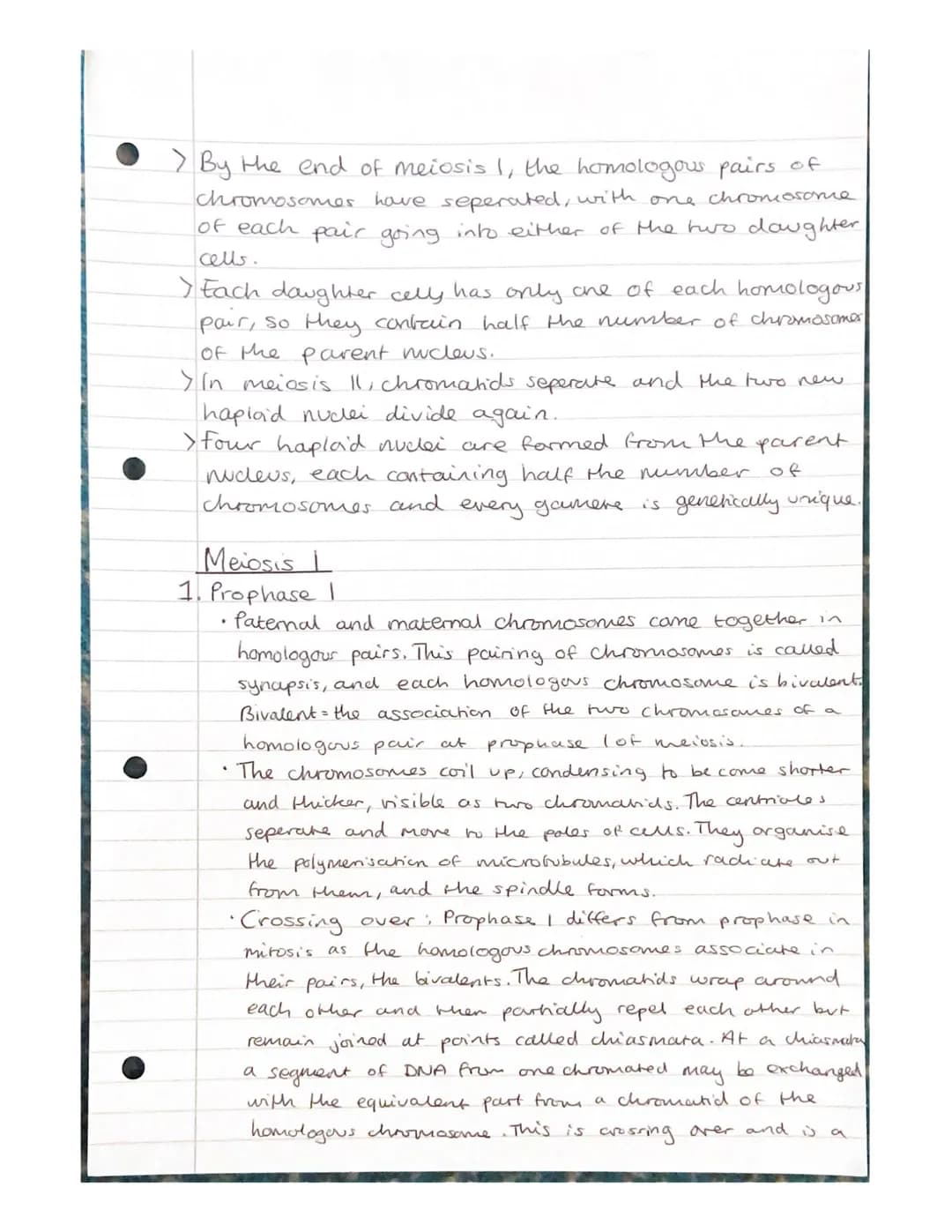 Mitosis and Meiosis Notes.
Chromosome number and structure.
> A chromosome is a long, thin structure of DNA
and protein in the nucleus.
the 