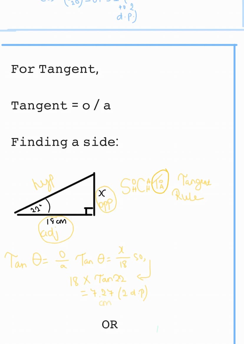 Trigonometry Introduction
Trigonometry is another
branch of maths which is all
about finding the angles and
sides of commonly a right-
angle