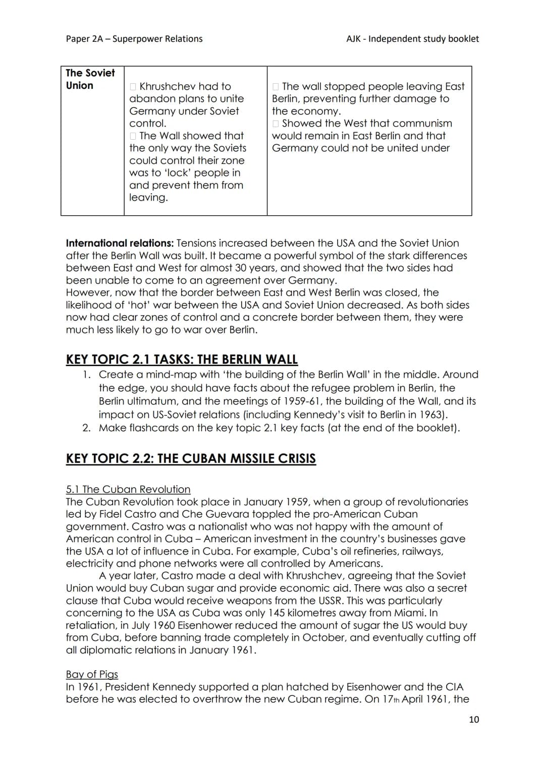 Paper 2A - Superpower Relations
Soviet Union
Stalin
United States Roosevelt
1940
ADMITTANCE
EUROP
1945
NARTY ORDER
Year 11 GCSE History
Pape