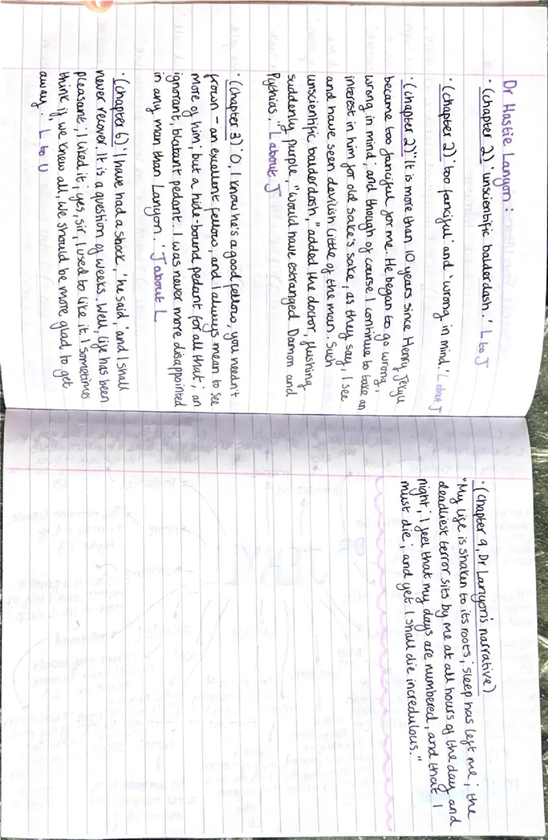 Jekyll and Hyde
Chapter summaries.
1) Story of the door:
Utterson and Enfield are on their usual Sunday walk.
Enfield recounts a story about