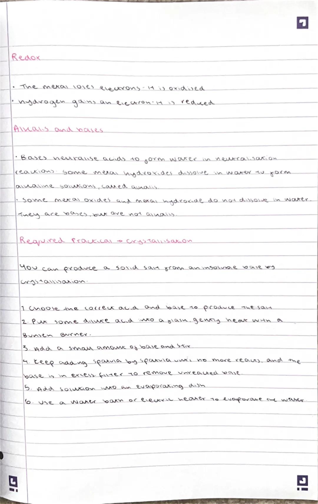 G
L
!G
CHEMISTRY
Acids and amais
• Acids are compounds that, when dissolved in
ions
There are three main acias
Lo sulguric acid • H₂SO4
to n