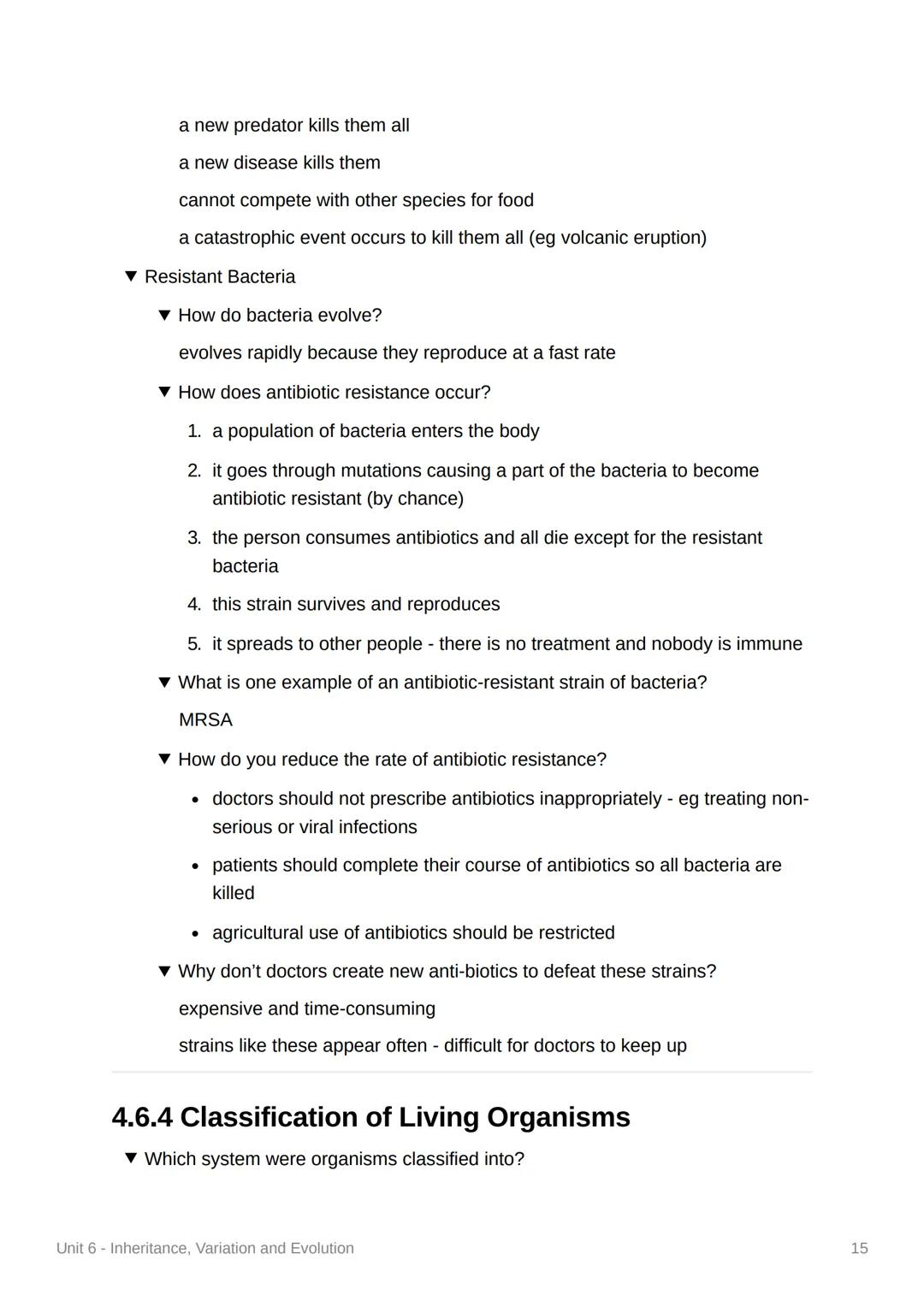 Unit 6 - Inheritance, Variation
and Evolution
4.6.1 Reproduction
▼ Sexual Reproduction
▼ What is sexual reproduction?
fusion of two male and