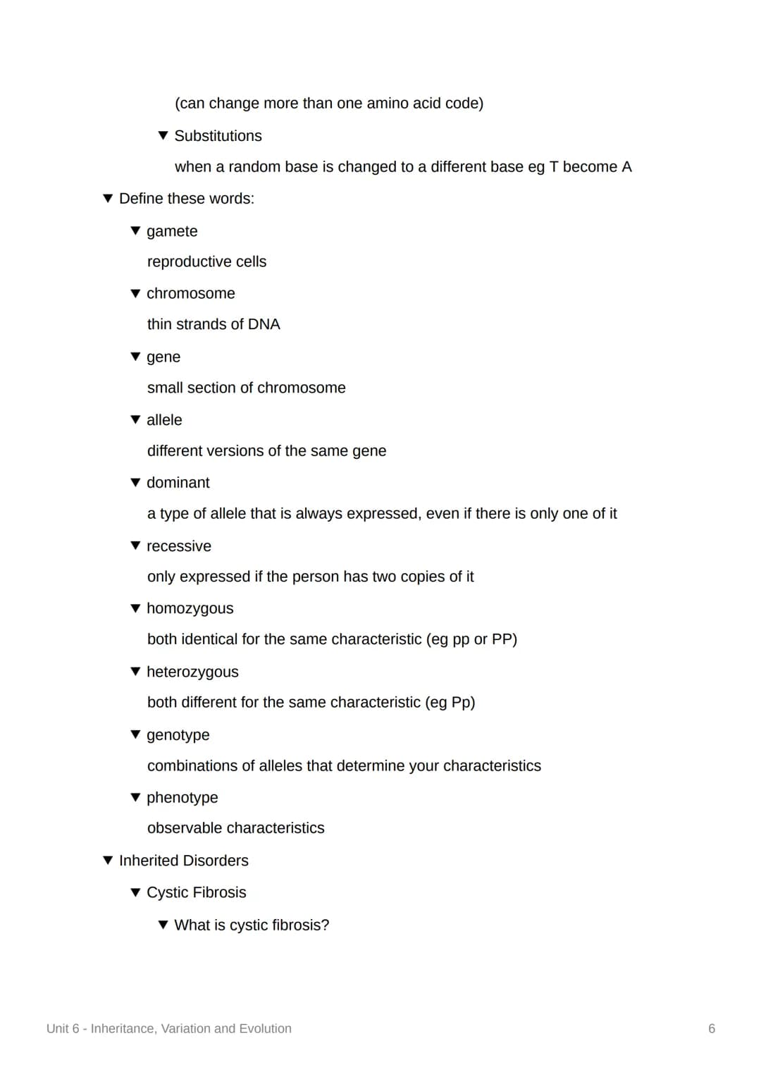 Unit 6 - Inheritance, Variation
and Evolution
4.6.1 Reproduction
▼ Sexual Reproduction
▼ What is sexual reproduction?
fusion of two male and