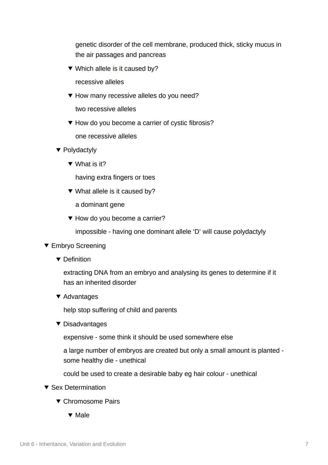 Unit 6 - Inheritance, Variation
and Evolution
4.6.1 Reproduction
▼ Sexual Reproduction
▼ What is sexual reproduction?
fusion of two male and