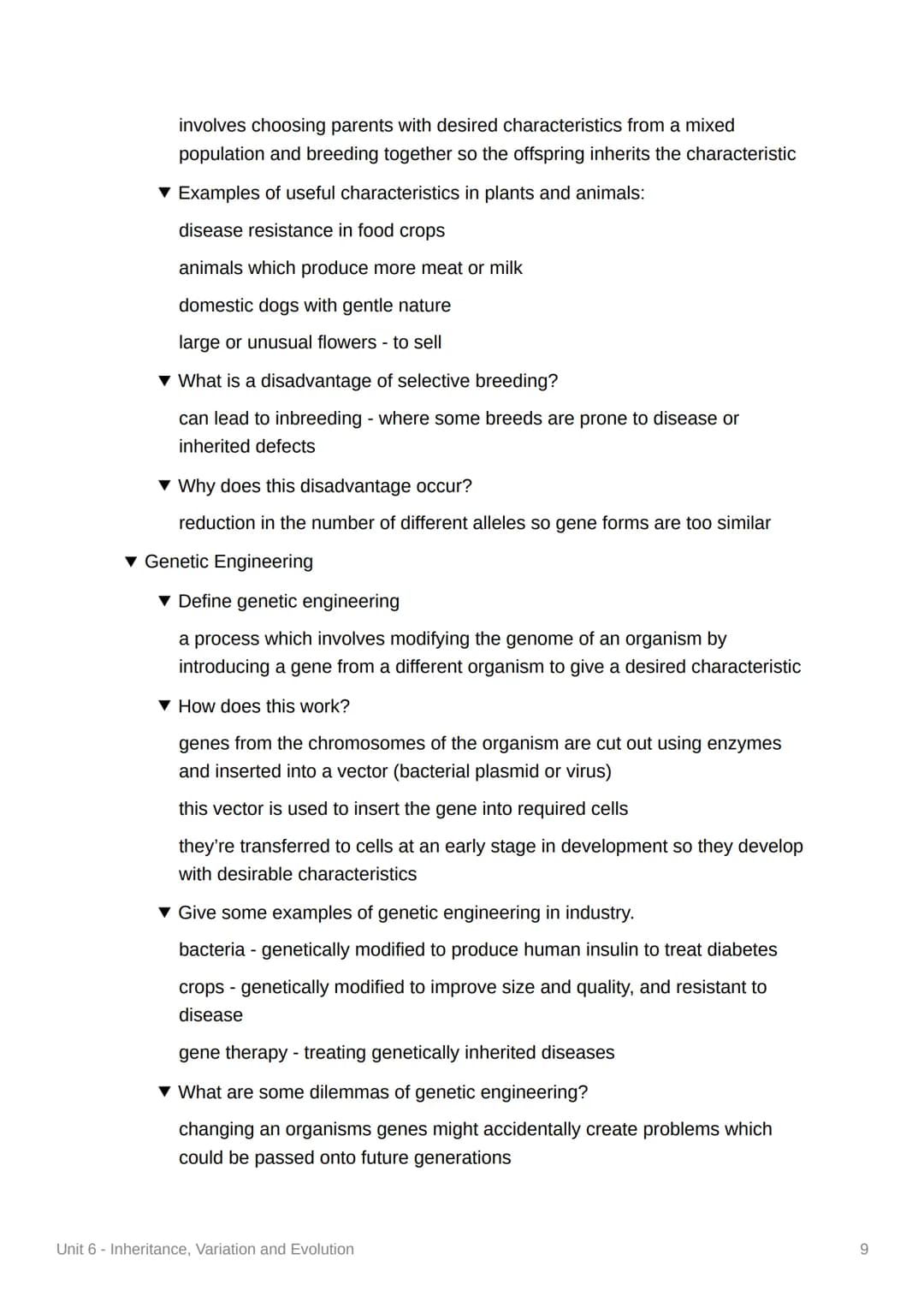 Unit 6 - Inheritance, Variation
and Evolution
4.6.1 Reproduction
▼ Sexual Reproduction
▼ What is sexual reproduction?
fusion of two male and