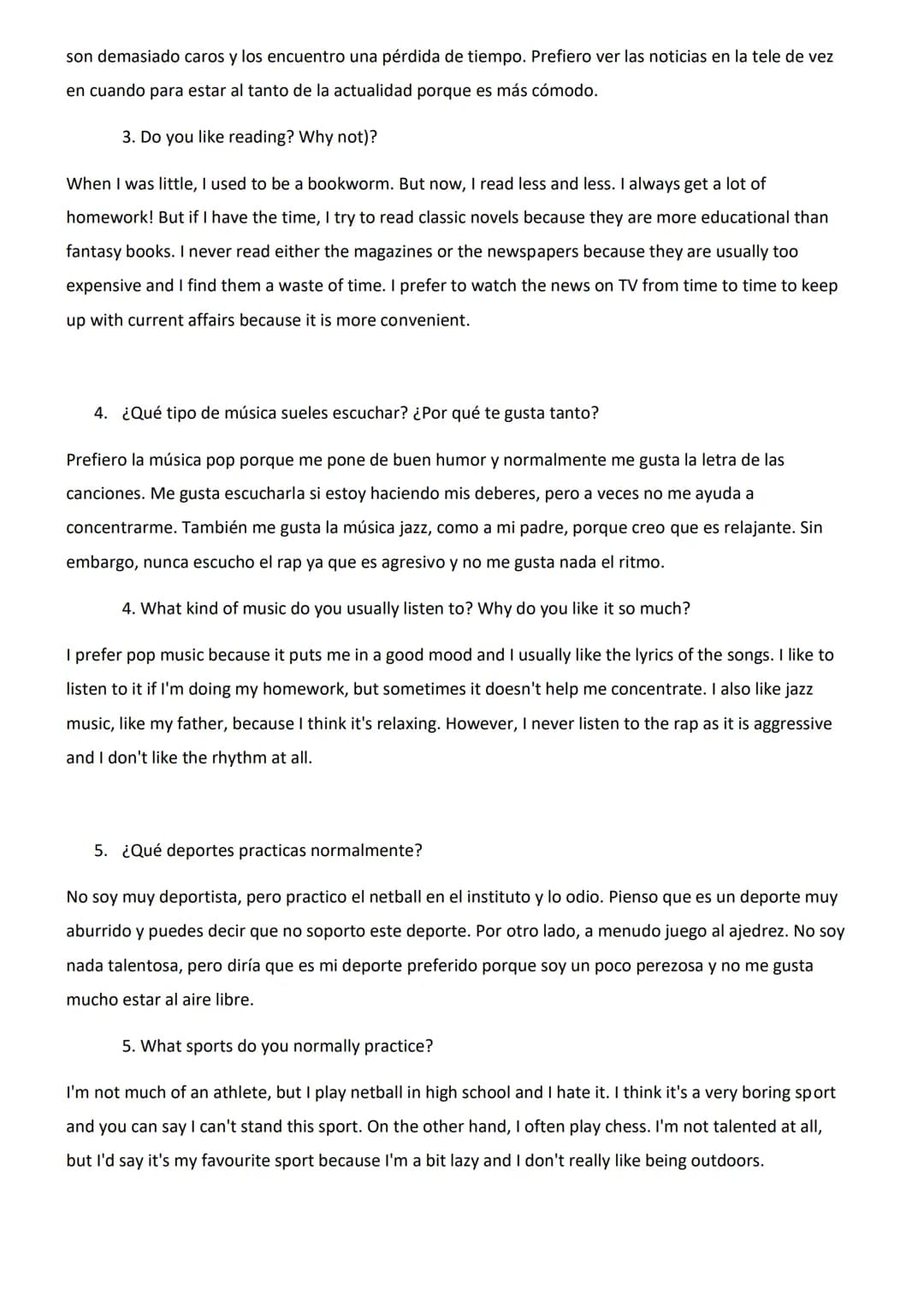 Identity and Culture - GCSE Spanish Theme 1 Conversation Question Answers
1. ¿Cuál es tu celebración favorita del año? ¿Por qué?
Mi celebrac