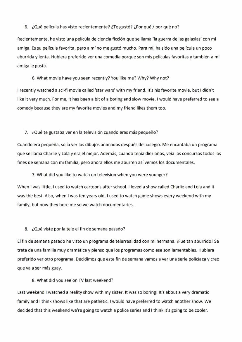 Identity and Culture - GCSE Spanish Theme 1 Conversation Question Answers
1. ¿Cuál es tu celebración favorita del año? ¿Por qué?
Mi celebrac
