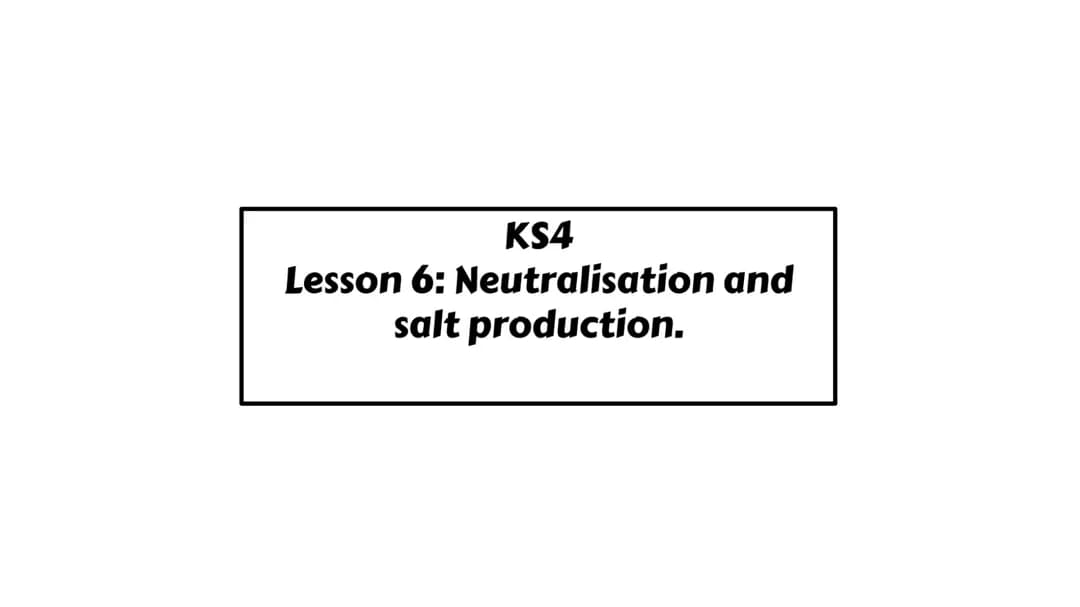 Neutralisation 