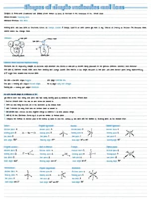 Know Shapes of simple molecules and ions thumbnail