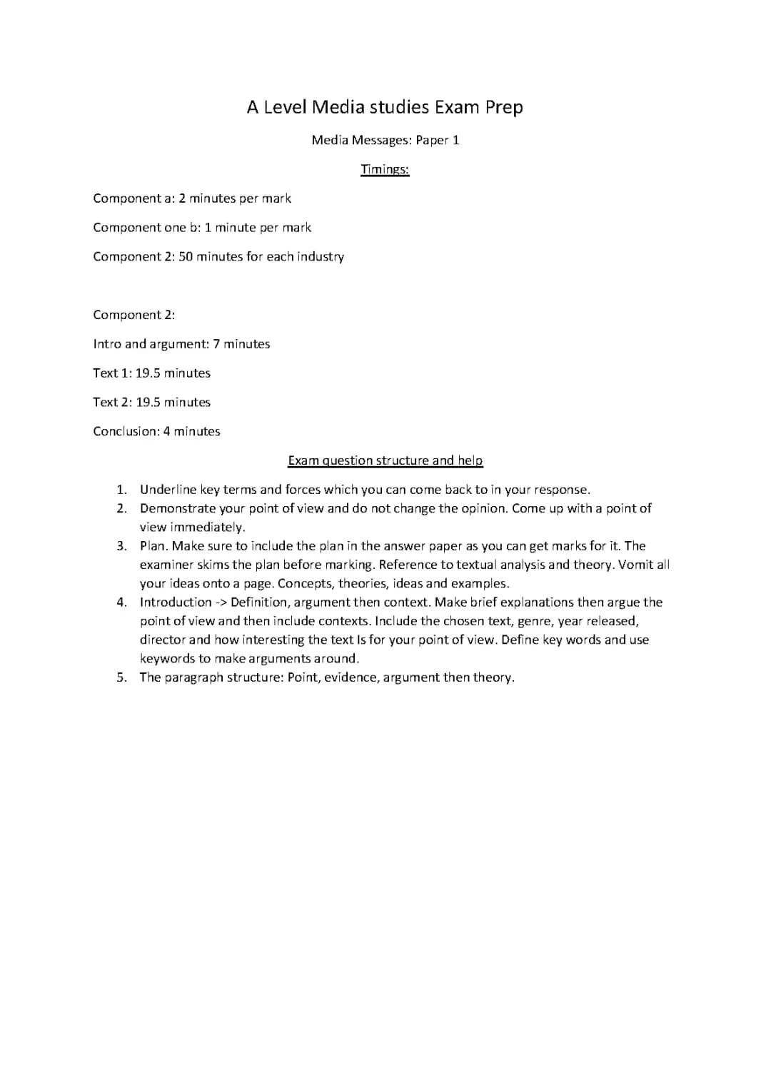Ace Your Media Studies Exam: Tips and Tricks!