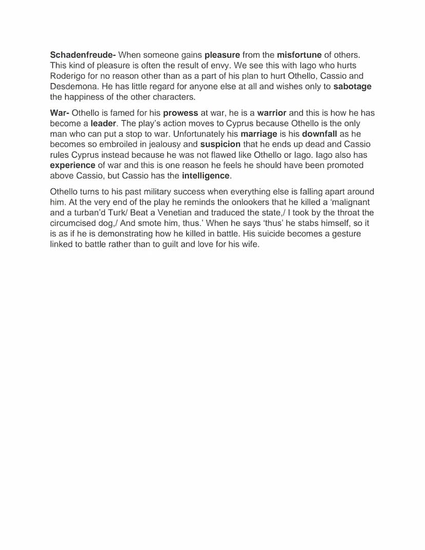 <h2 id="natureinothelloanalysis">Nature in Othello Analysis</h2>
<p>In the play "Othello," the characters frequently refer to themselves and