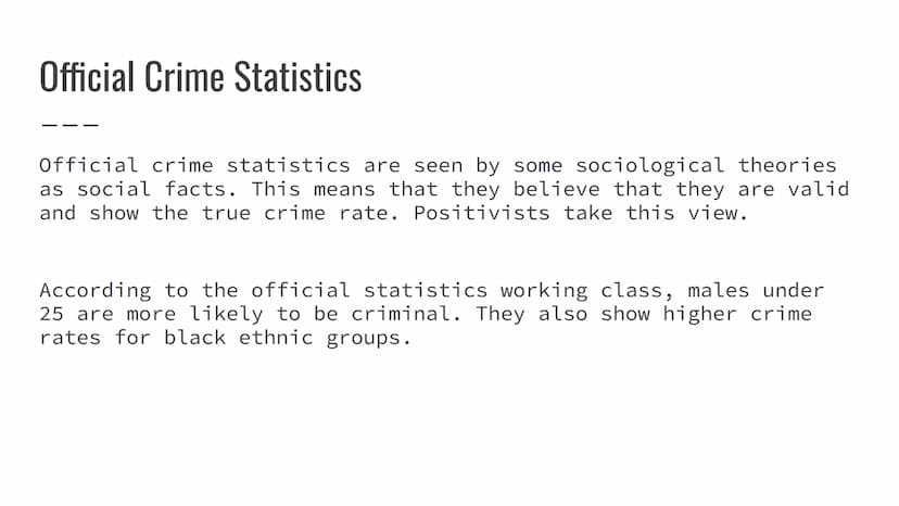 AQA Sociology:Crime and
Deviance
Introduction Crime and Deviance
Crime is behaviour that breaks the written laws of a
society.
Deviance is b