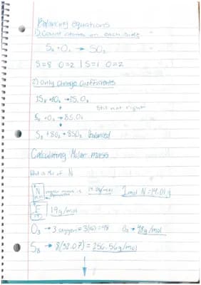 Know Advanced chem chapter 1-3 notes with practice problems thumbnail