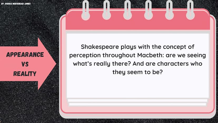 BY JOSHUA WHITEHEAD-JONES
MACBETH
Themes and Quotes BY JOSHUA WHITEHEAD-JONES
AMBITION
Principally, Macbeth is a play about ambition
and its