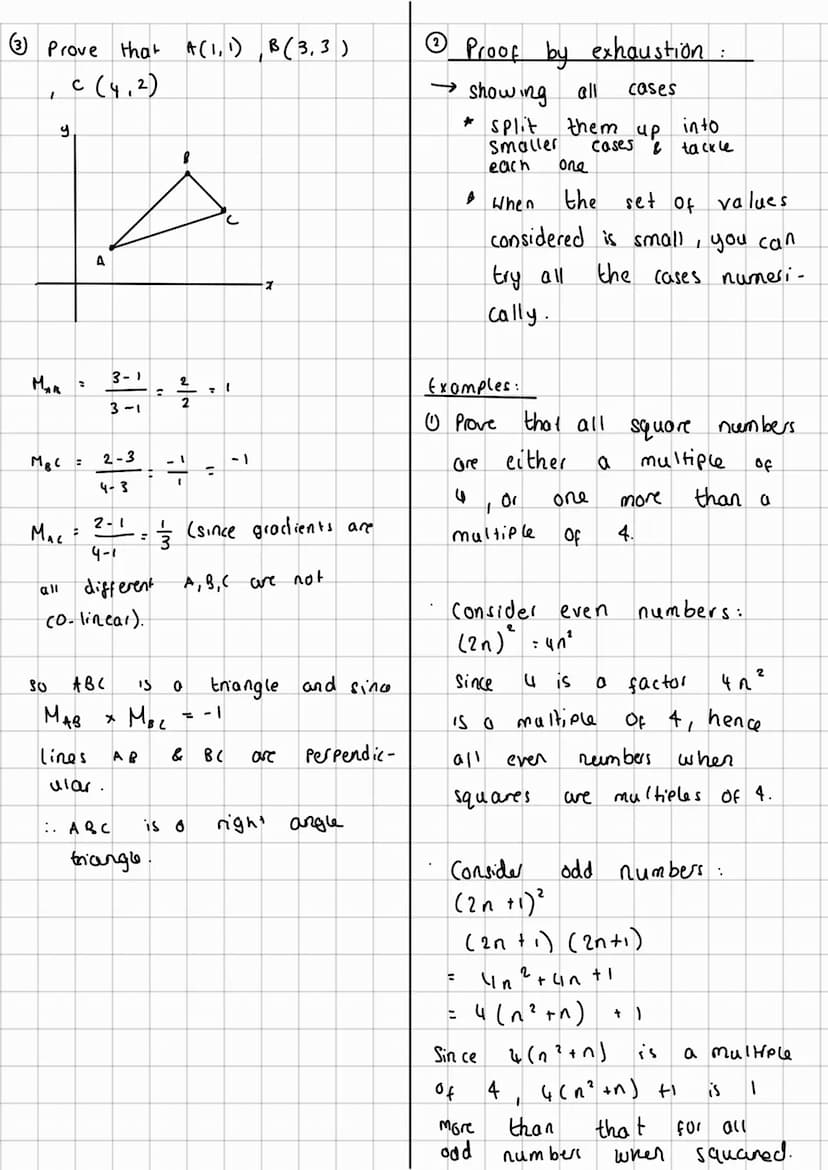 →Mathatical
proof demonstrates
a conjecture to be true.
stated conditions).
(for all
Mathematical proof:
Ps
At
Proof
→ known facts are used
