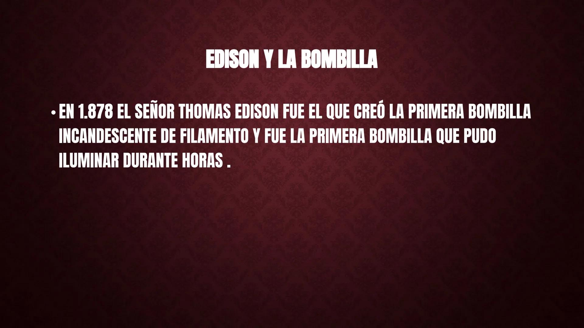 # HISTORIA DE LA ELECTRICIDAD

Tales de Mileto

Franklin

hace unos 4.750 años
Peces Eléctricos

600 antes de Cristo (ac),
Tales y La Electr