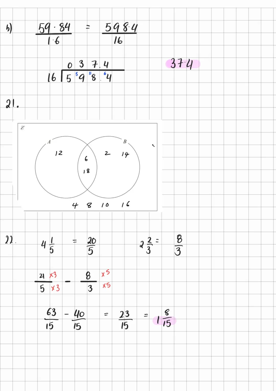 Edexcel Maths Paper 1F Answers
By: Simran
highlighted in pink are final answers
1. 3/10 = 0.3 X 100 = 30%
2.
3.
-10,-7,-2,0, 1,8
9 ÷ 100 = 0