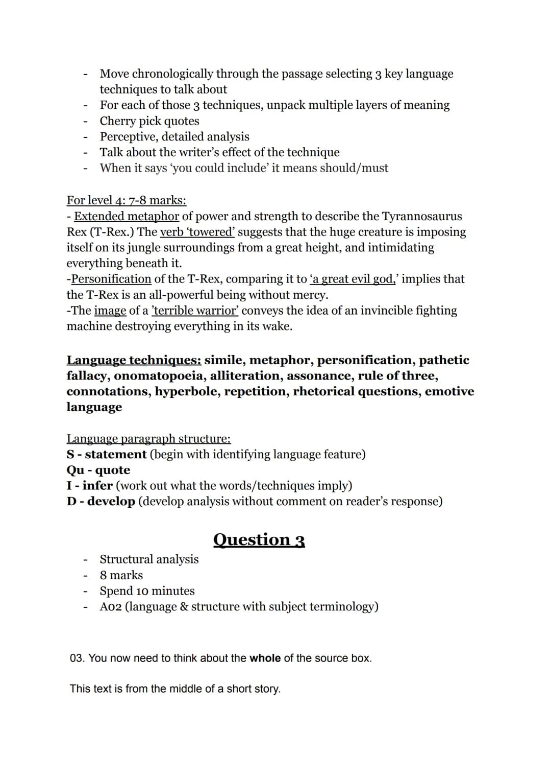 
<h2 id="aqa">AQA</h2>
<p>1 hour 45 minutes<br />
Question number + marks = time to spend (roughly)<br />
Explorations in creative reading a