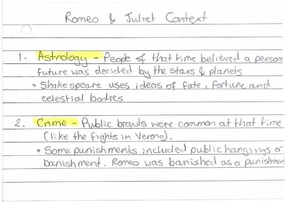 Know Romeo and Juliet Context thumbnail