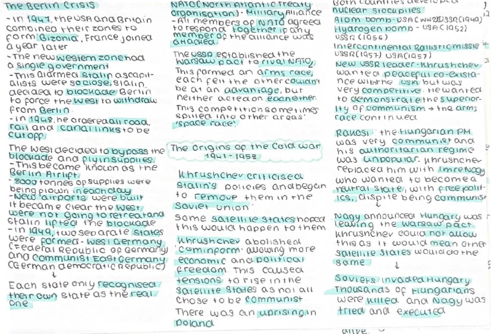 The Grand Alliance
Britain, The USA, USSR
-Franklin Roosevelt.
Winston Churchill
Joseph stalin

Tenran Nov. 1943.
-USA would launch an
ahack