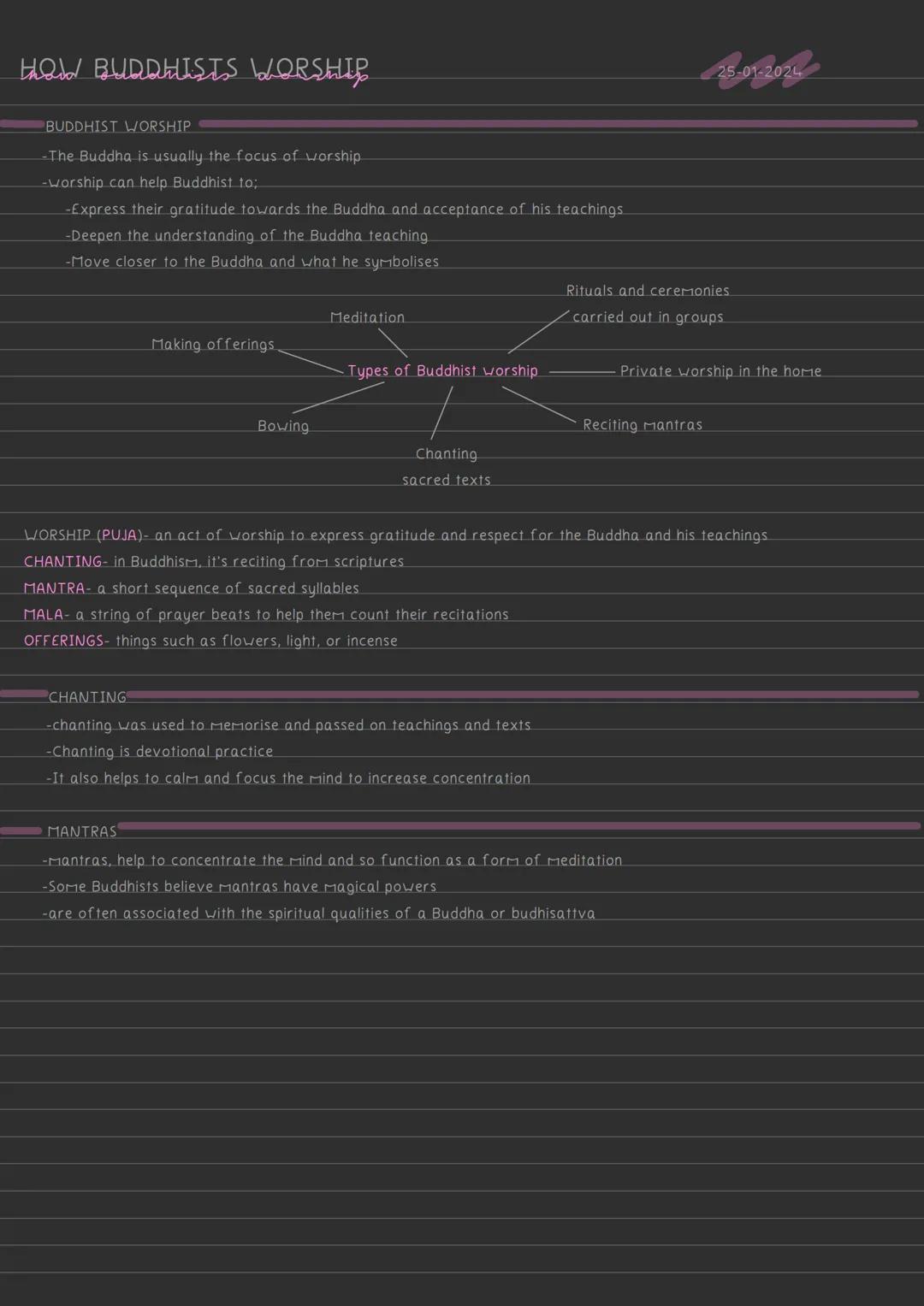 BUDDHISM
PRACTICES BUDDHIST PRACTICES PLACES OF WORSHIP
TEMPLES
22-01-2024
- A temple is a place where Buddhists come together to practice. 