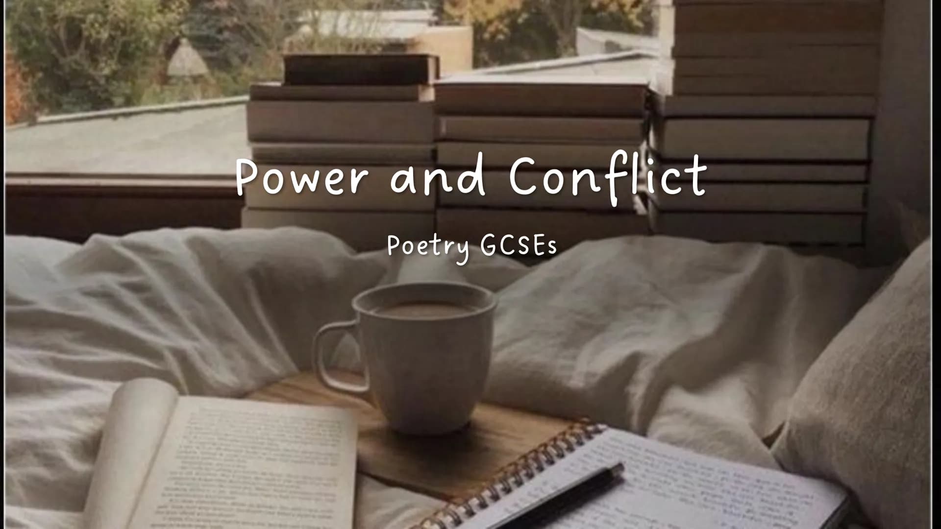 Power and Conflict
Poetry GCSEs Percy Bysshe Shelley's Ozymandias describes the narrator's meeting with a traveller from a foreign land.
She