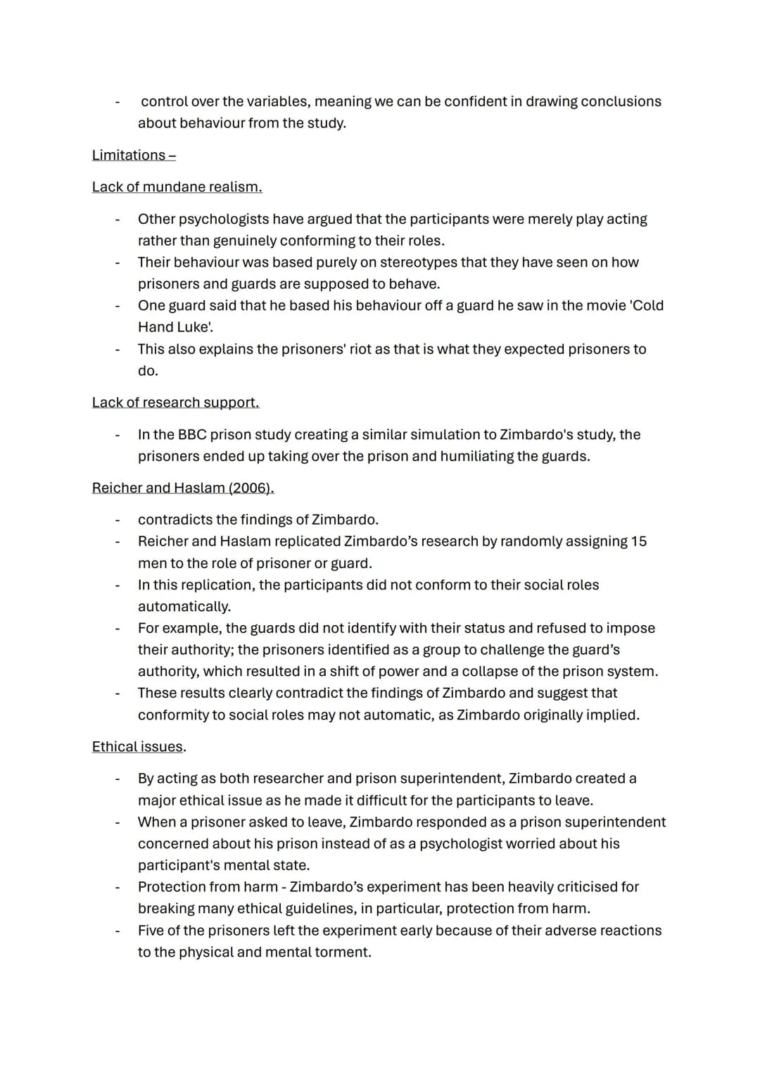 Social influence topic notes
A01 Conformity
What is conformity? -a change in a person's behaviour or opinions because of real or
imagined so