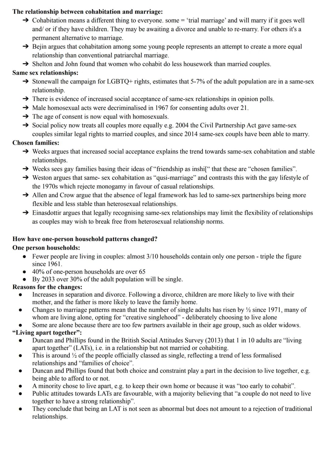 Families and households - Changing family patterns
How have marriage and divorce rates changed since the 1930s?
Key points:
→ The number of 