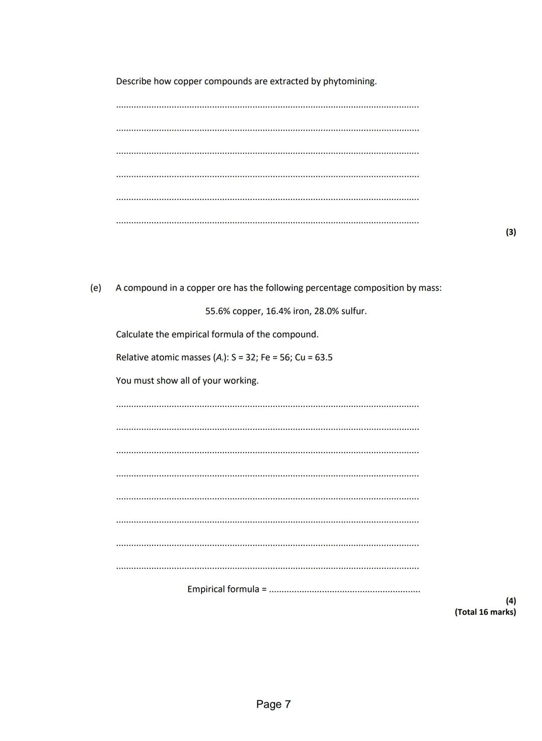 Q1.This question is about different substances and their structures.
(a) Draw one line from each statement to the diagram which shows the st