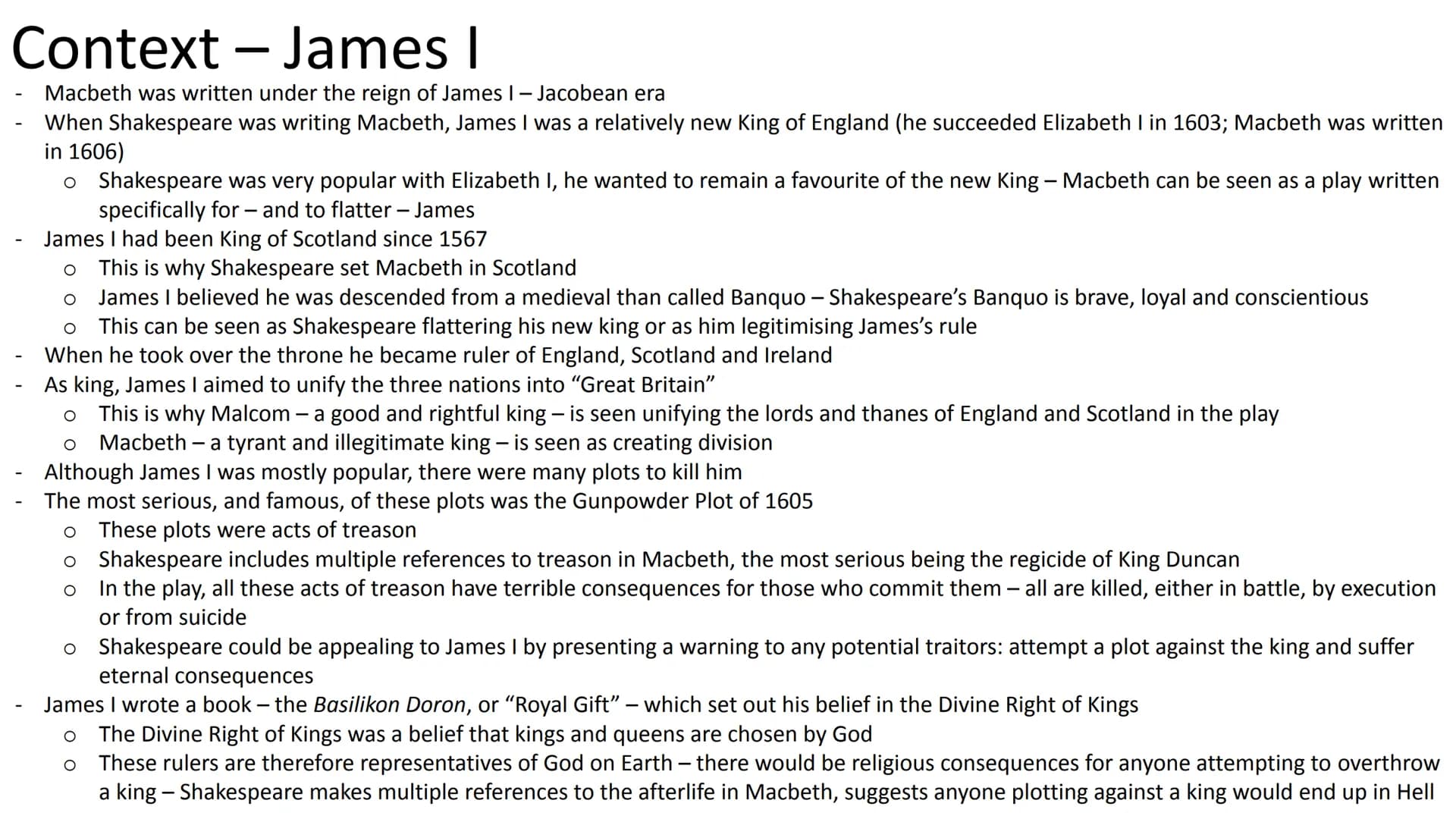 
<h3 id="scene1">Scene 1:</h3>
<p>The play opens with a meeting of three witches, who arrange to meet Macbeth. This is the first mention of 