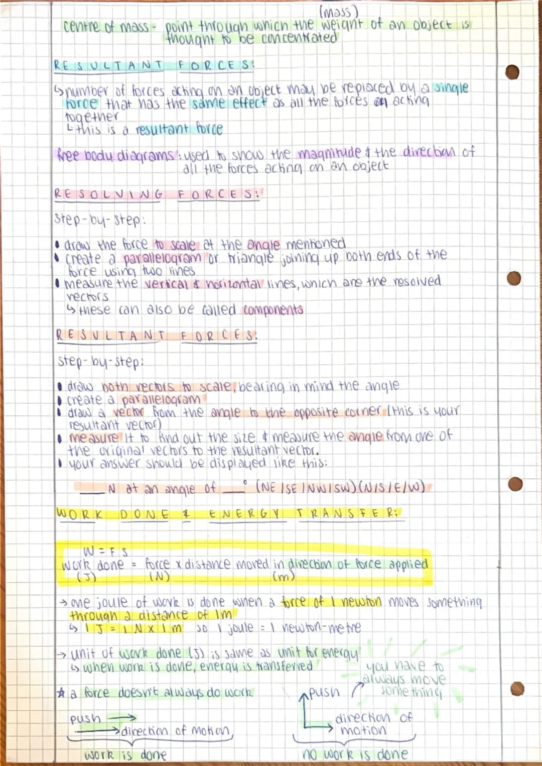 --- OCR Start ---
PHYSICS:
Scalar: only size, no direction
Vector: both Magnitude (size) & direction
Scalar e.q. mass, energy temperature
ve