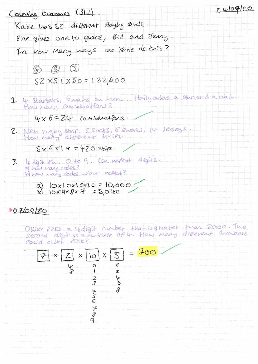 Year 10 Higher
31. Number
Topic Areas
31.1 Number problems and reasoning
31.2 Place value and estimating
31.3 HCF and LCM
31.4 Calculating w