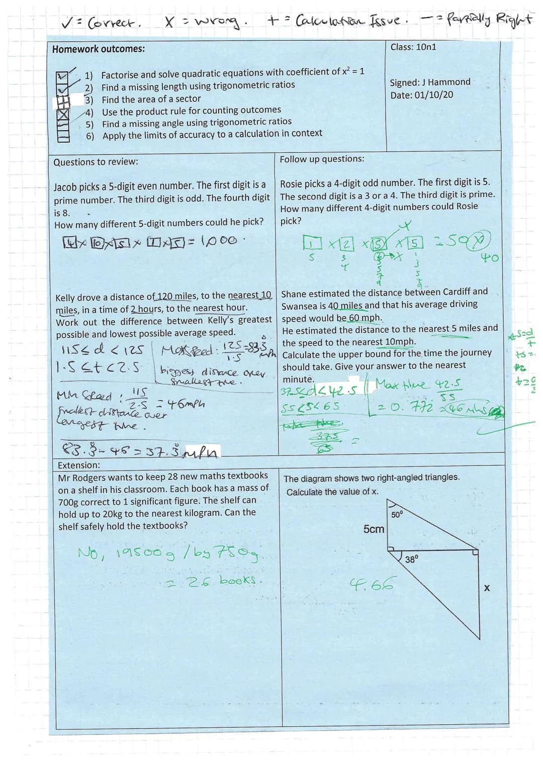 Year 10 Higher
31. Number
Topic Areas
31.1 Number problems and reasoning
31.2 Place value and estimating
31.3 HCF and LCM
31.4 Calculating w