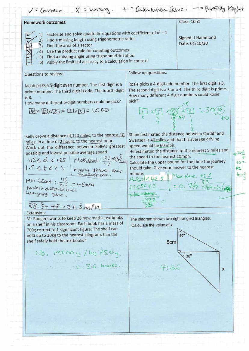 Year 10 Higher
31. Number
Topic Areas
31.1 Number problems and reasoning
31.2 Place value and estimating
31.3 HCF and LCM
31.4 Calculating w