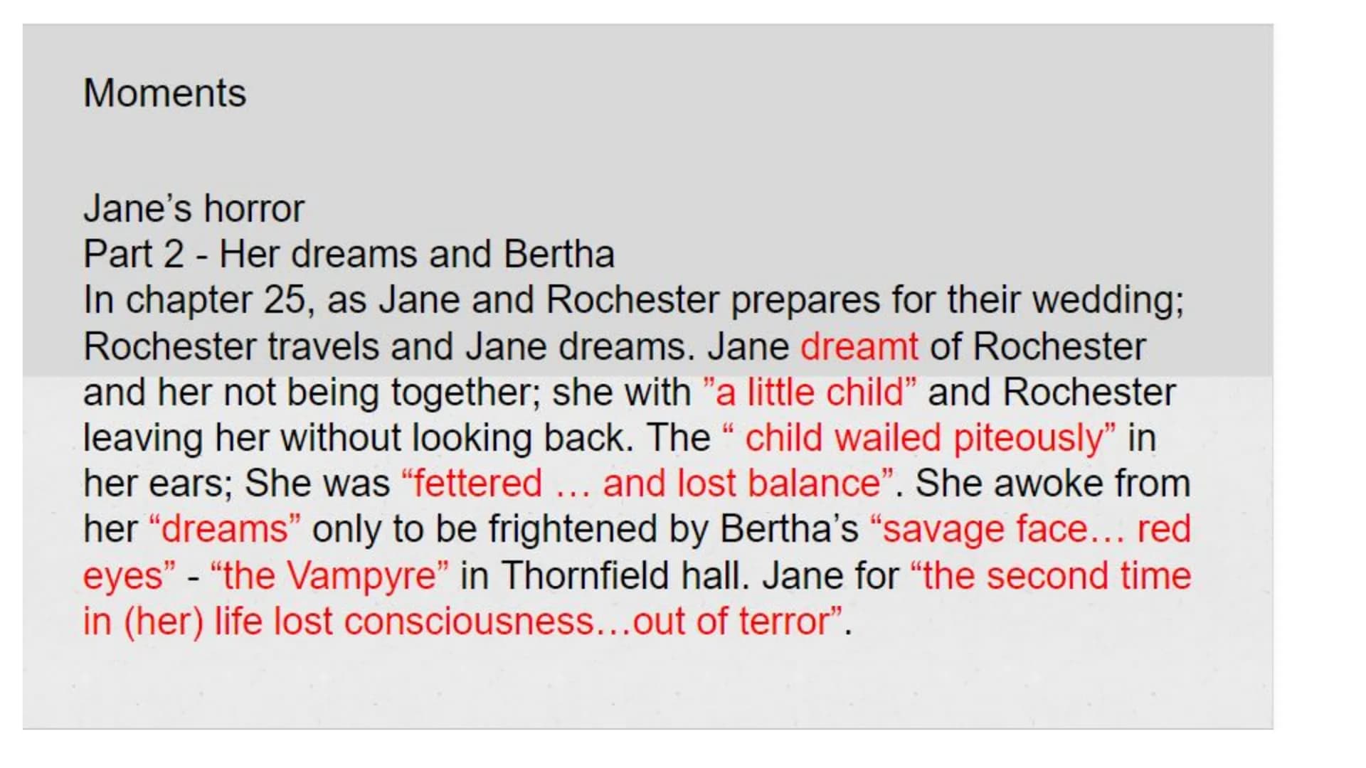 Jane Eyre
Quotations
English Lit - Modern Literature Themes in Jane Eyre
• Love
● Social class
• Religion
Gender relations
●
Home and belong