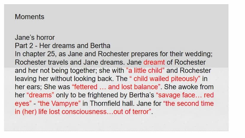 Jane Eyre
Quotations
English Lit - Modern Literature Themes in Jane Eyre
• Love
● Social class
• Religion
Gender relations
●
Home and belong